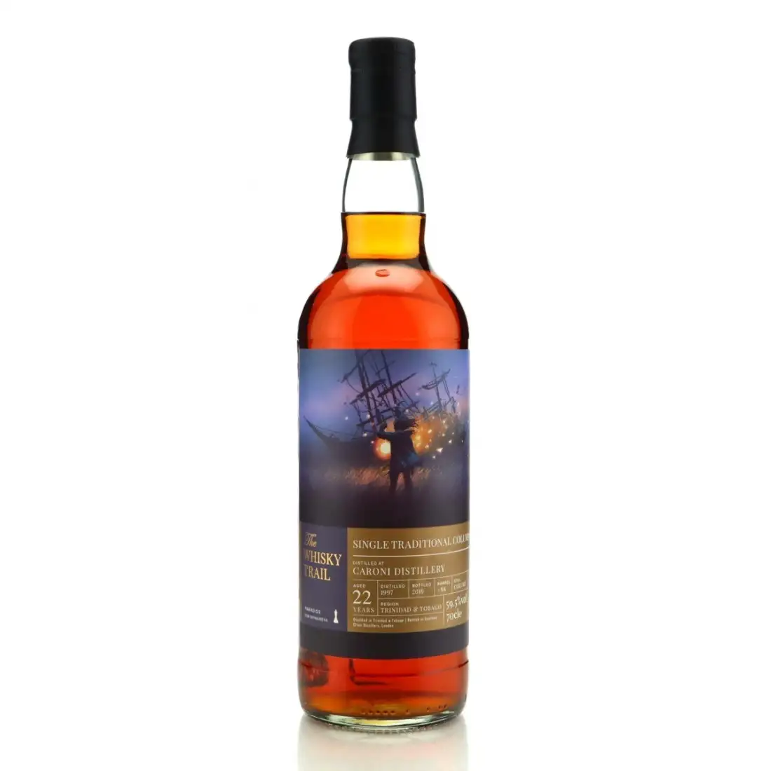 Elixir Distillers of London Caroni The Whisky Trail Single Traditional Column (Paradise for Shinanoya) 1997