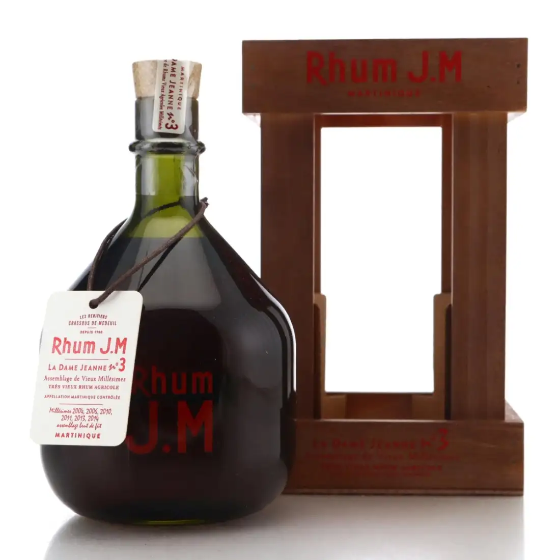 Rhum J.M La Dame Jeanne Numéro 3 2024