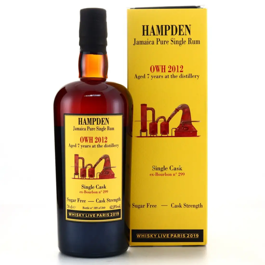 Habitation Velier Hampden Single Cask Whisky Live 2019 OWH 2012