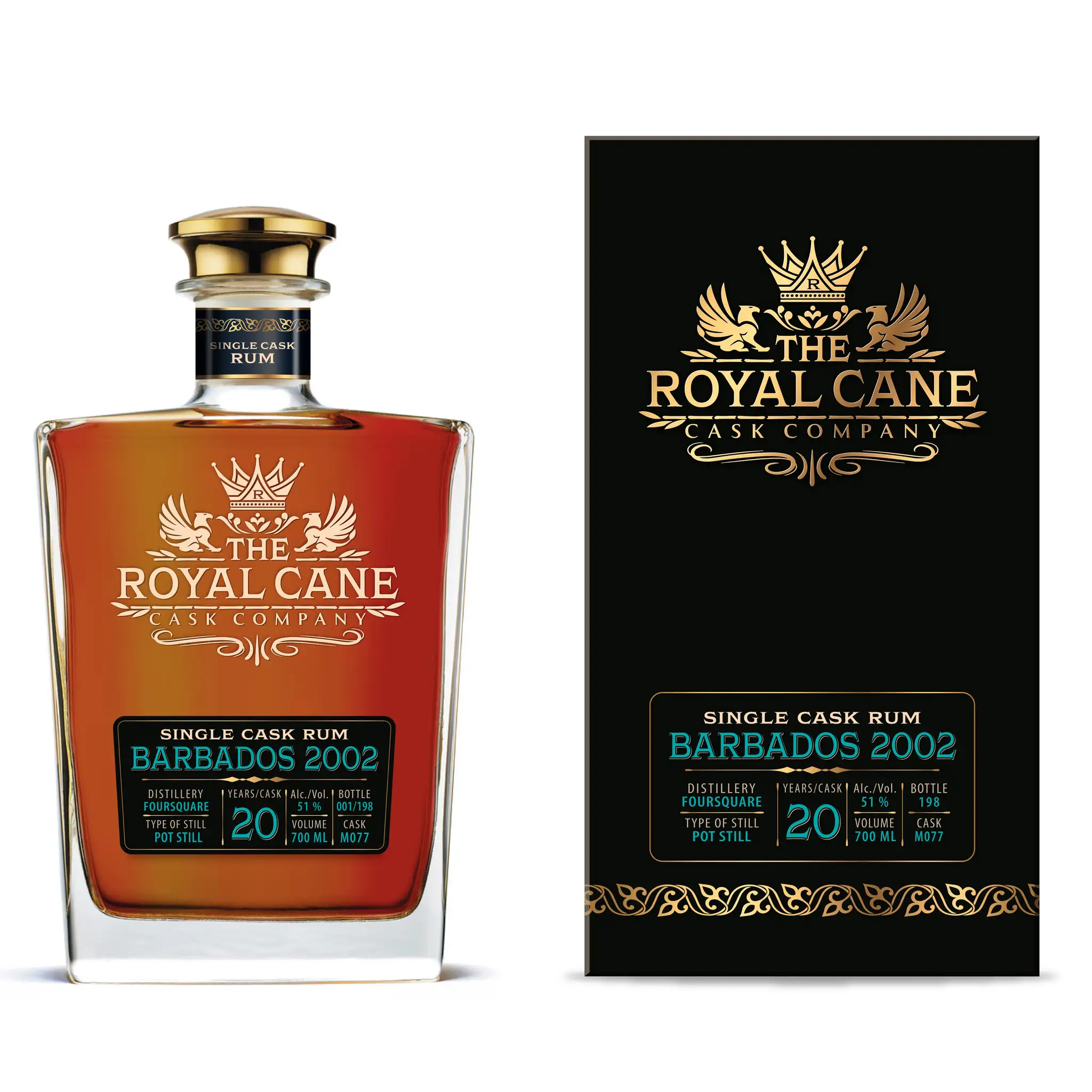 Infinity Spirits Foursquare The Royal Cane Cask Company Barbados 2002