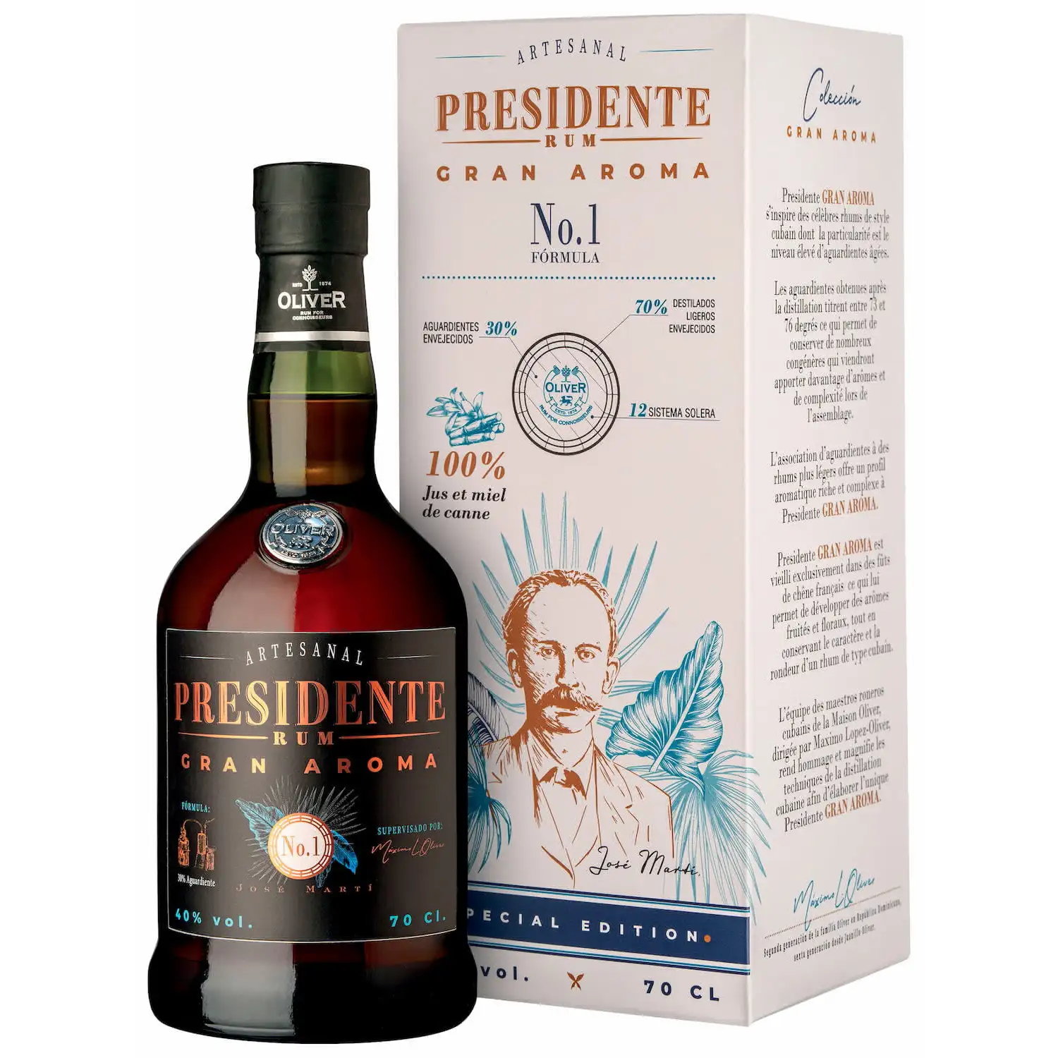 Oliver & Oliver Presidente Rum Grand Aroma