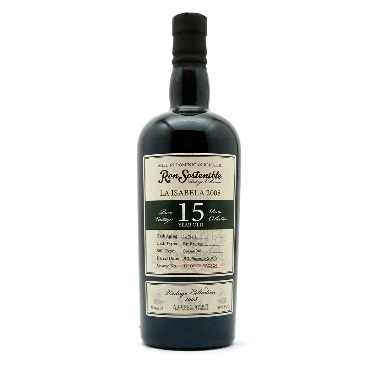 Ron Sostenible Vintage Collection (La Isabela) 2008