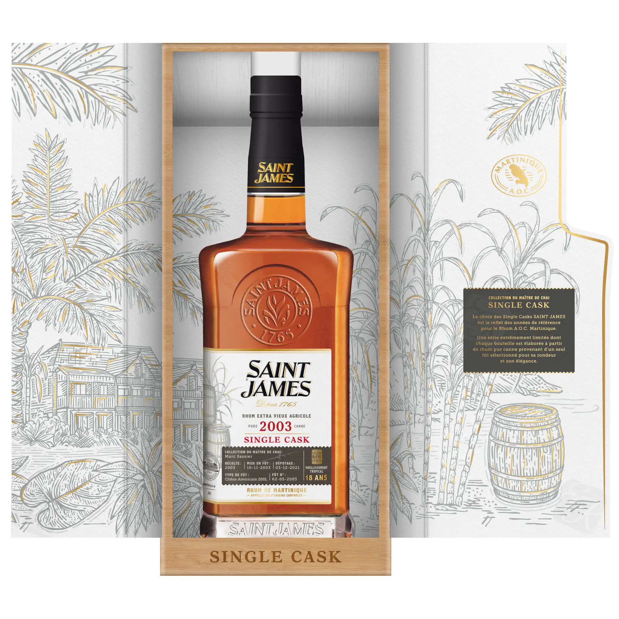Saint James Single Cask 2003
