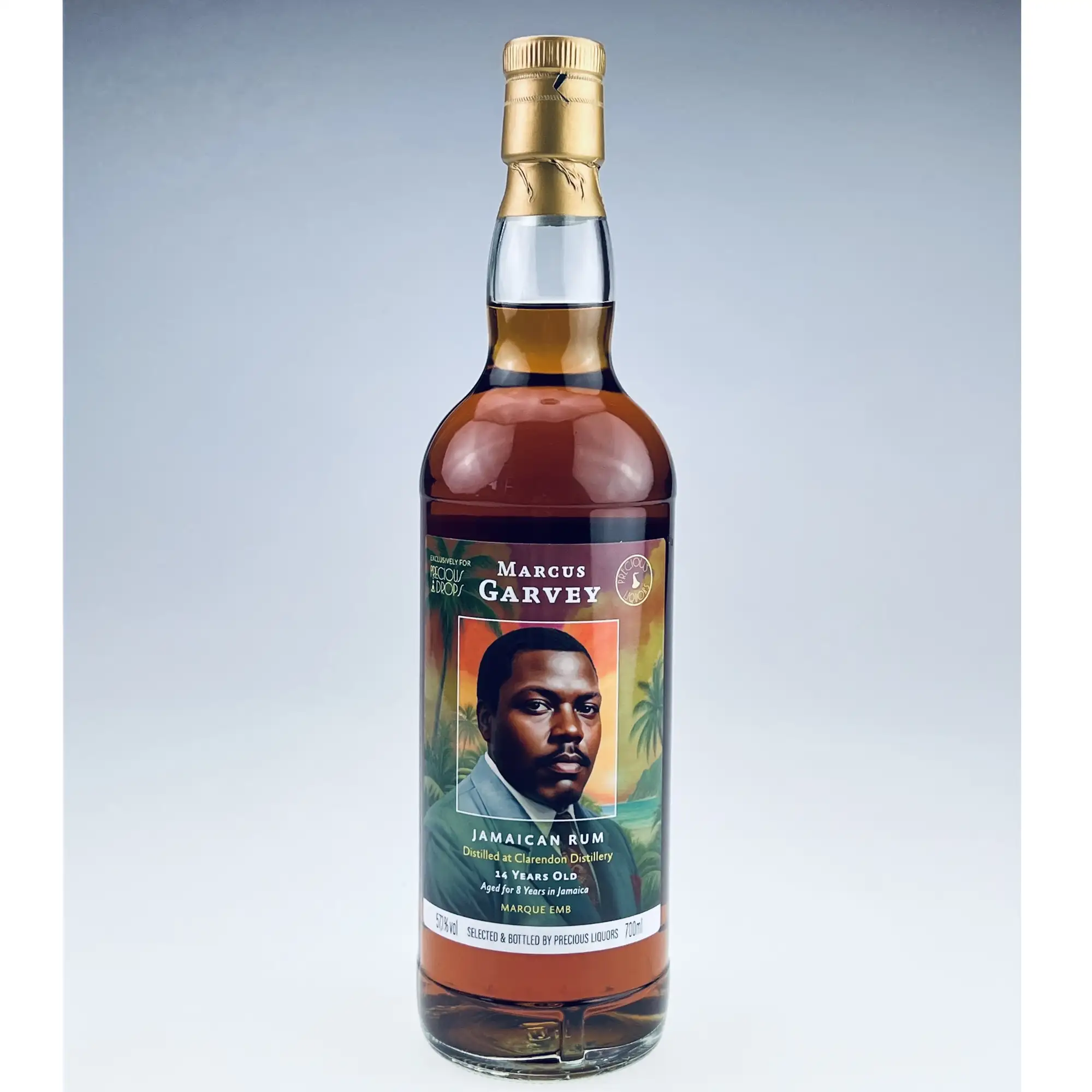 Precious Liquors Clarendon Jamaica Heroes Marcus Garvey 2010