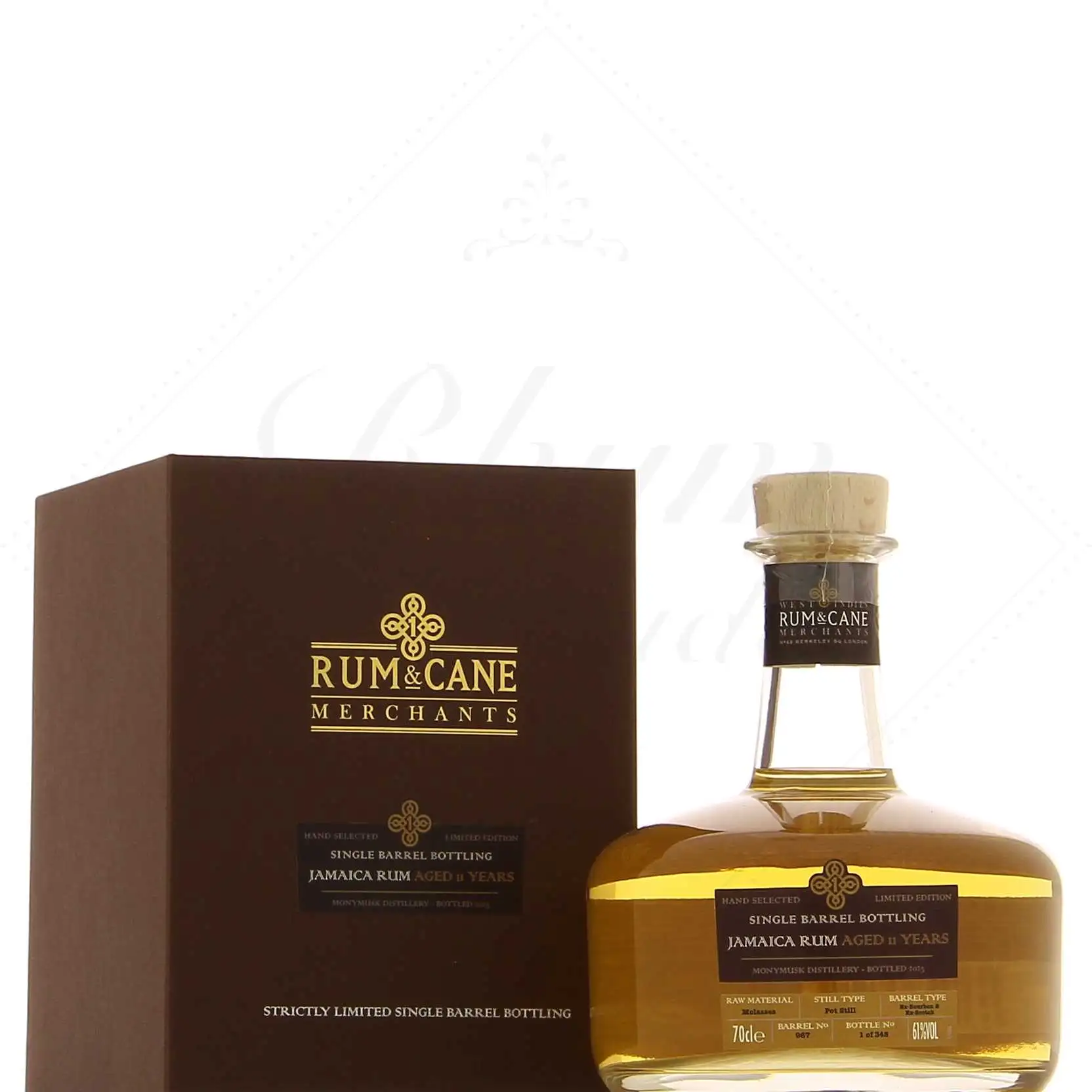 Crucial Drinks Clarendon Rum & Cane Single Barrel Bottling Jamaica Rum 2023