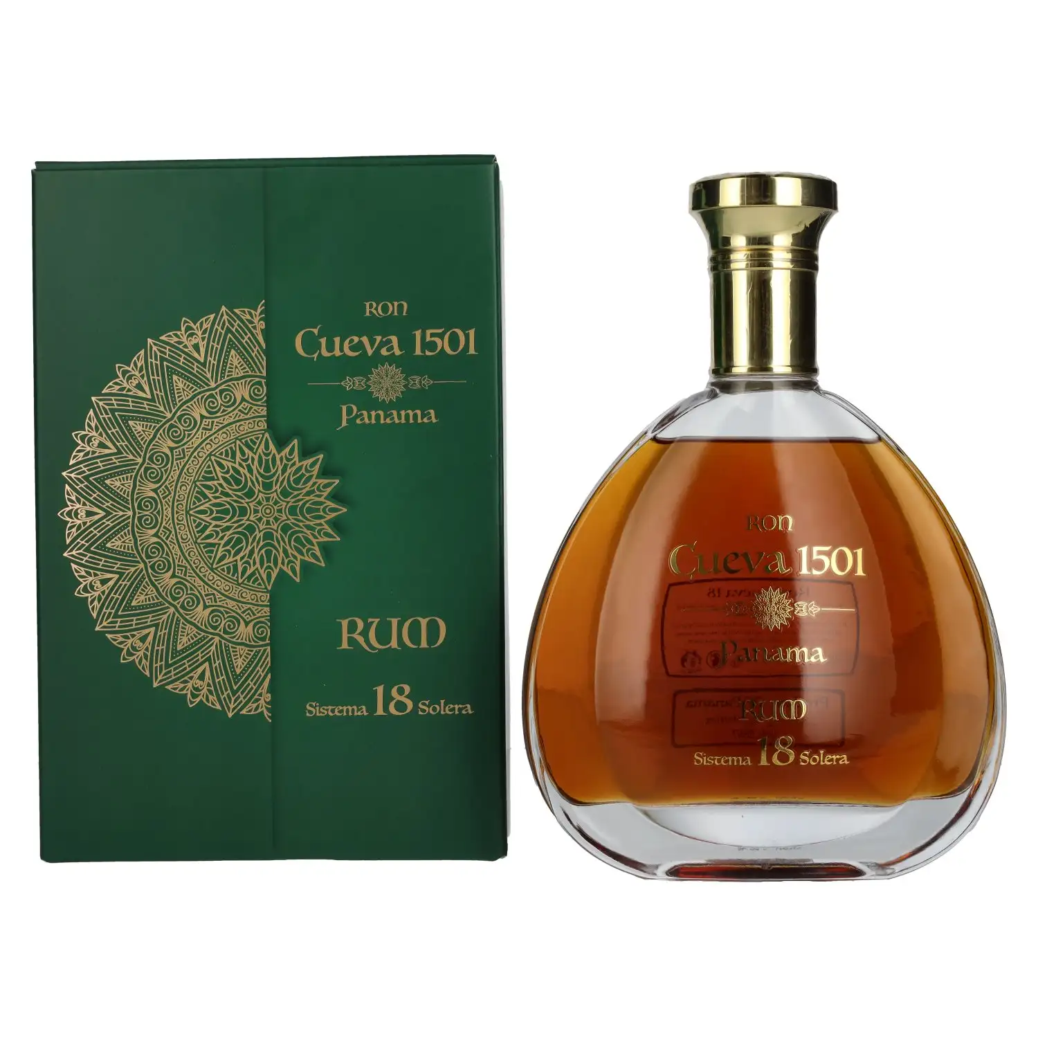 Ron Cueva 1501 Panama Rum Sistema 18 Solera