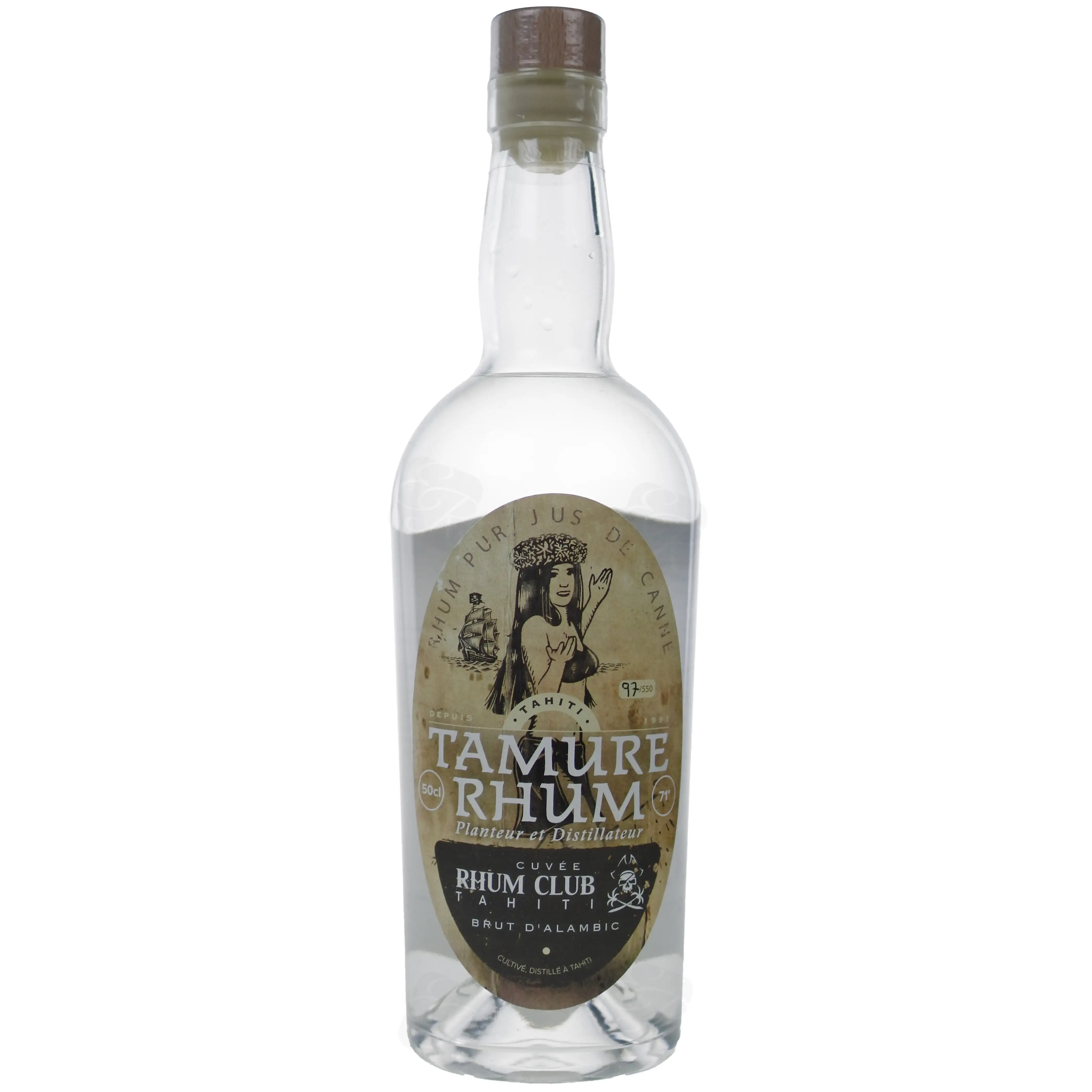 Distillerie Moux Tamure Rhum Cuvée Rhum Club Tahiti