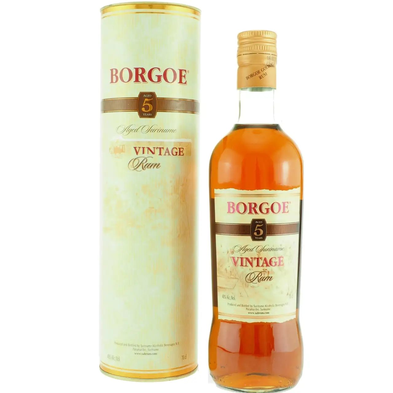 Suriname Alcoholic Beverages Borgoe Vintage 5years