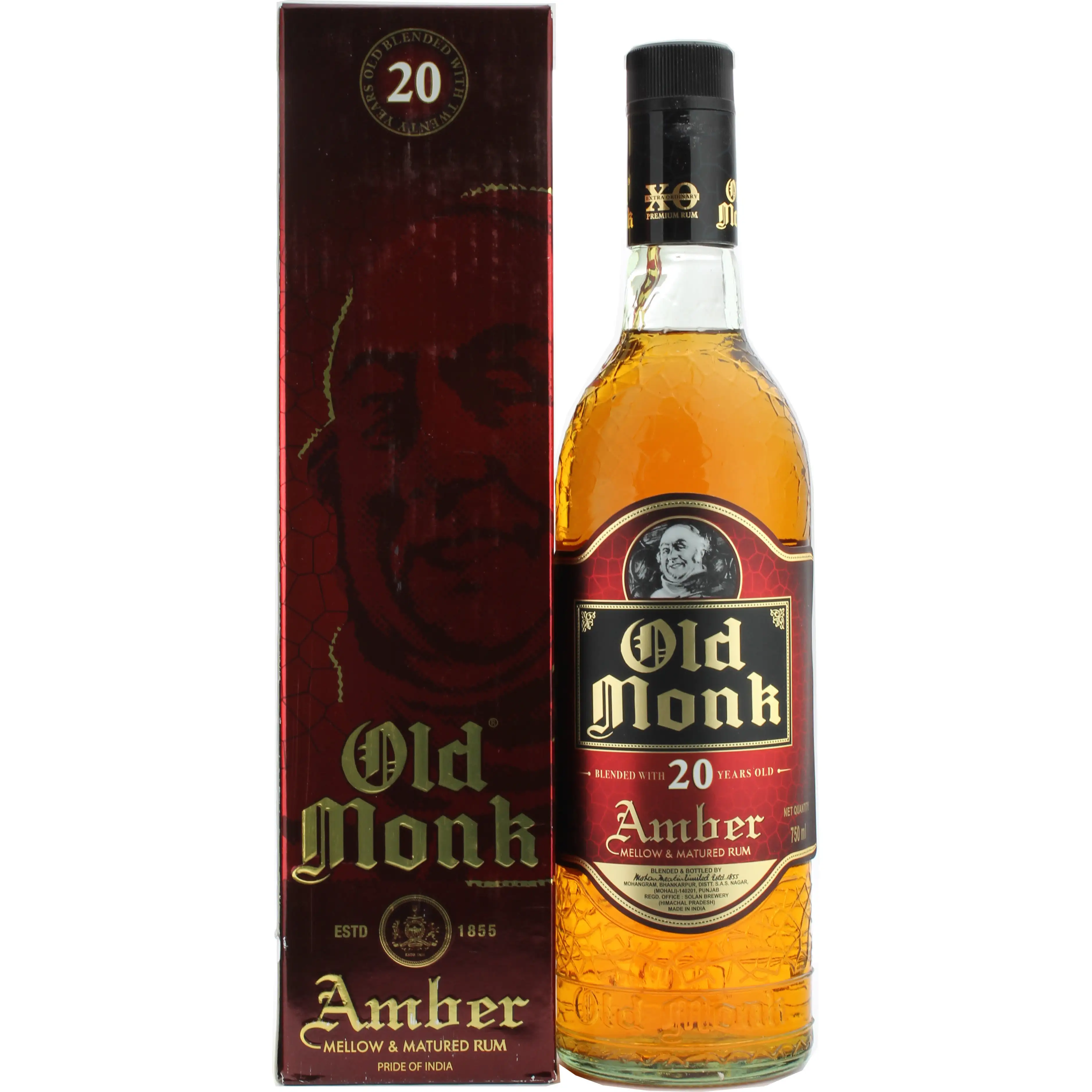 Mohan Meakin Distillery Old Monk Amber