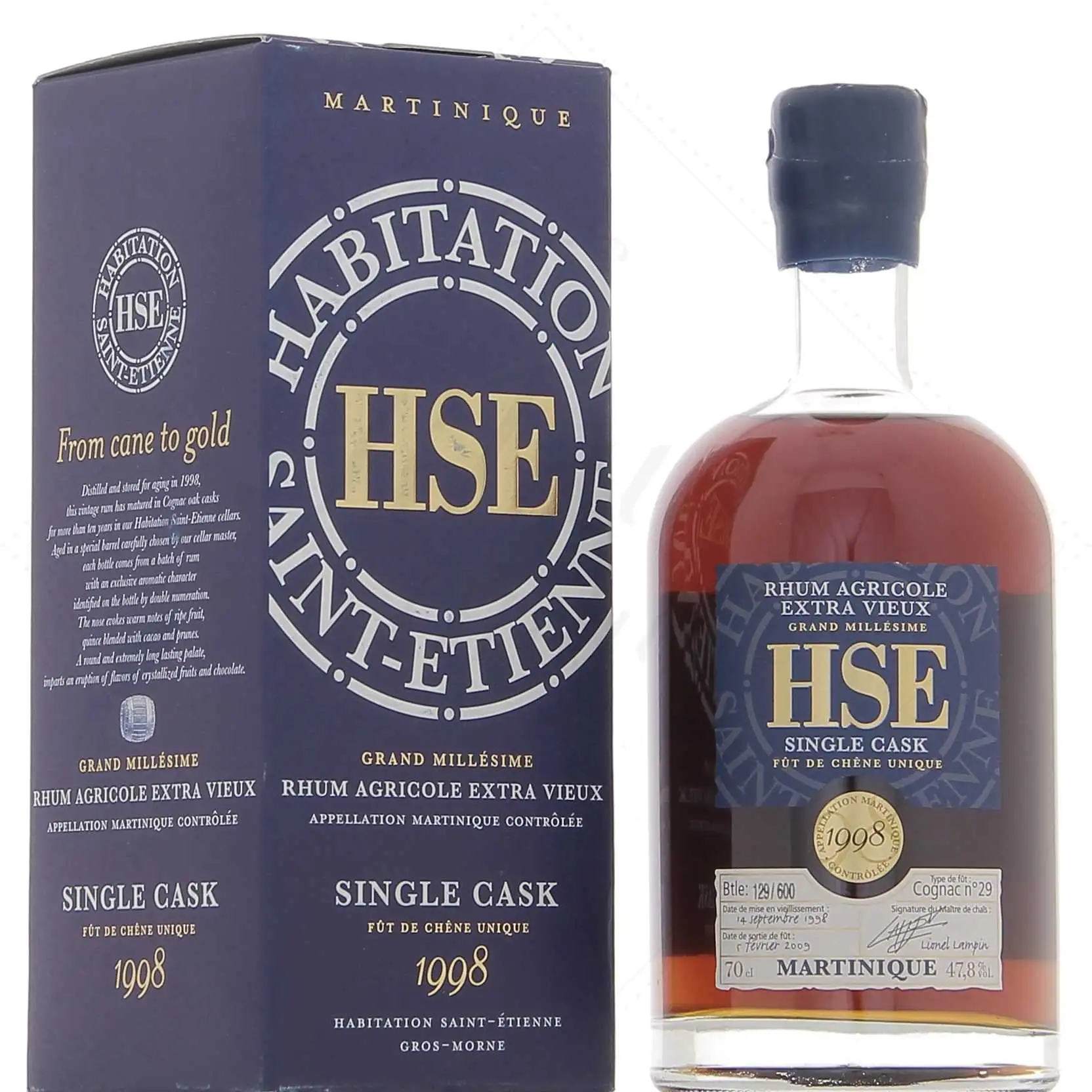 HSE Single Cask 1998
