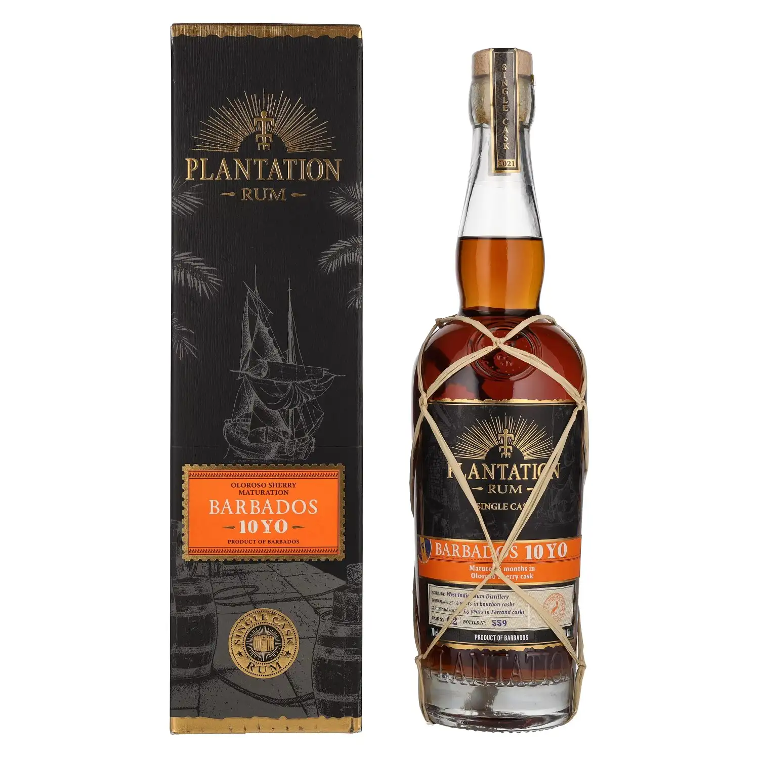 Plantation Barbados 10YO (Oloroso Sherry Maturation) 2011