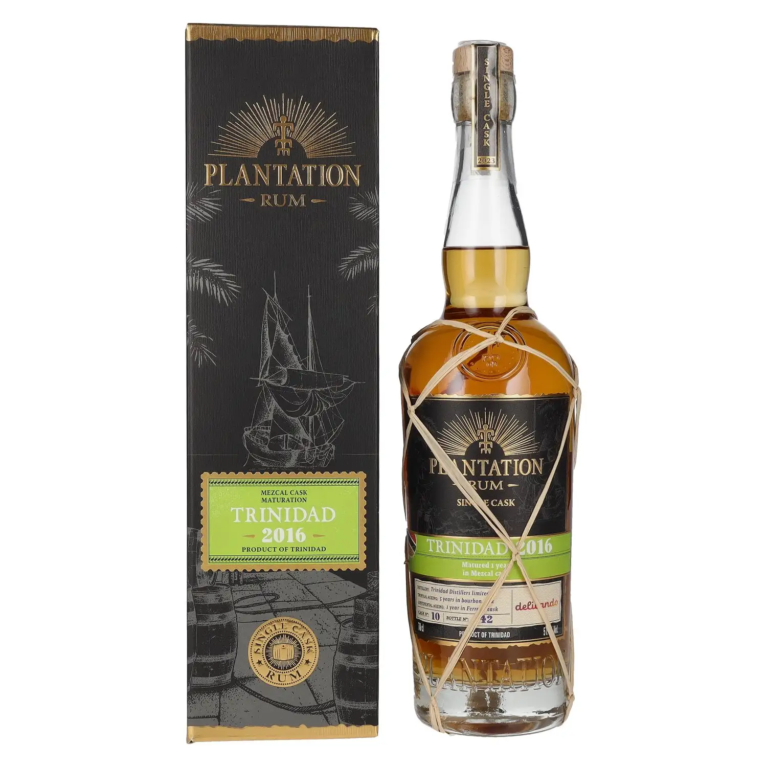 T.D.L Plantation Trinidad (Mezcal Finish) delicando 2016