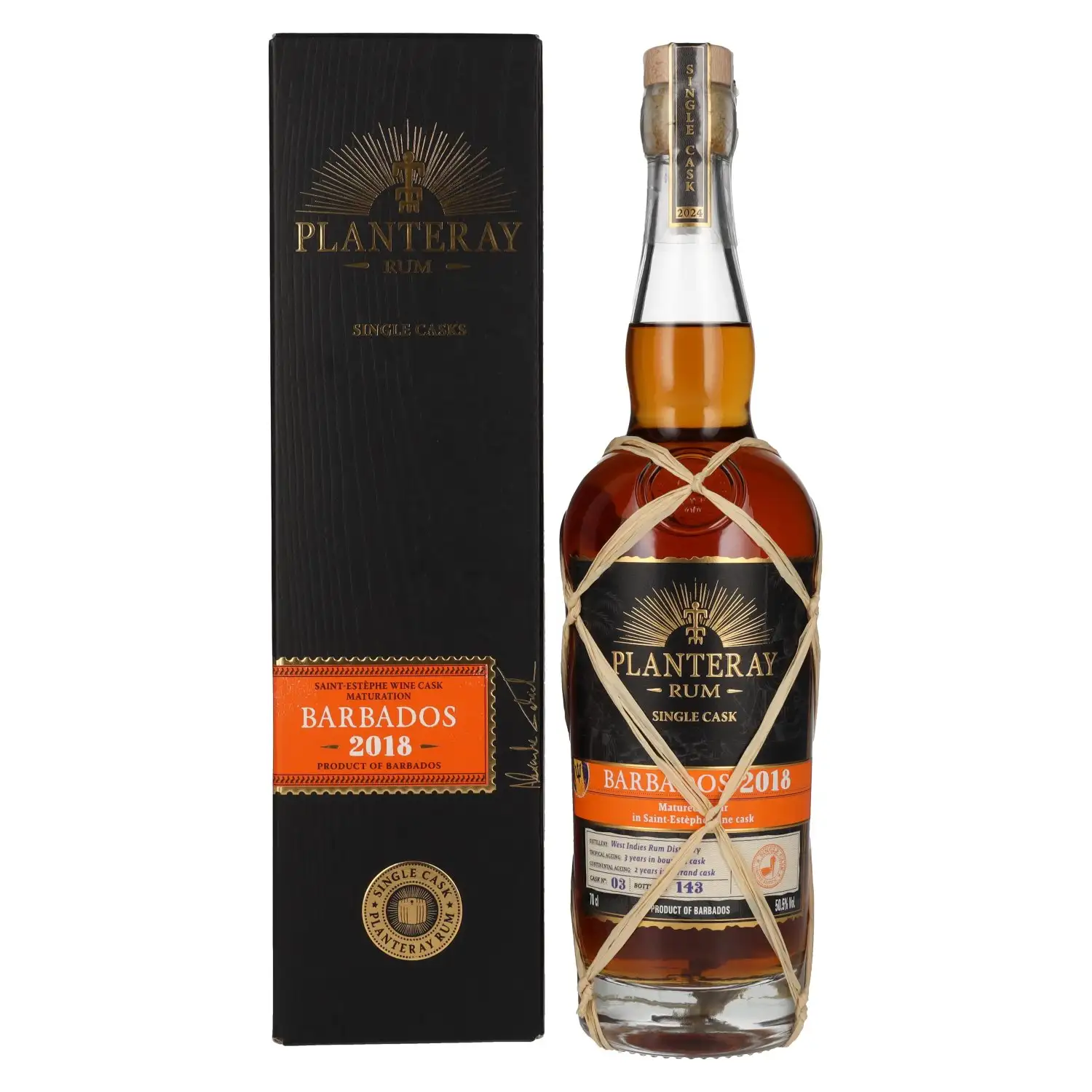 Planteray Barbados 2018 (Saint Estèphe Cask)