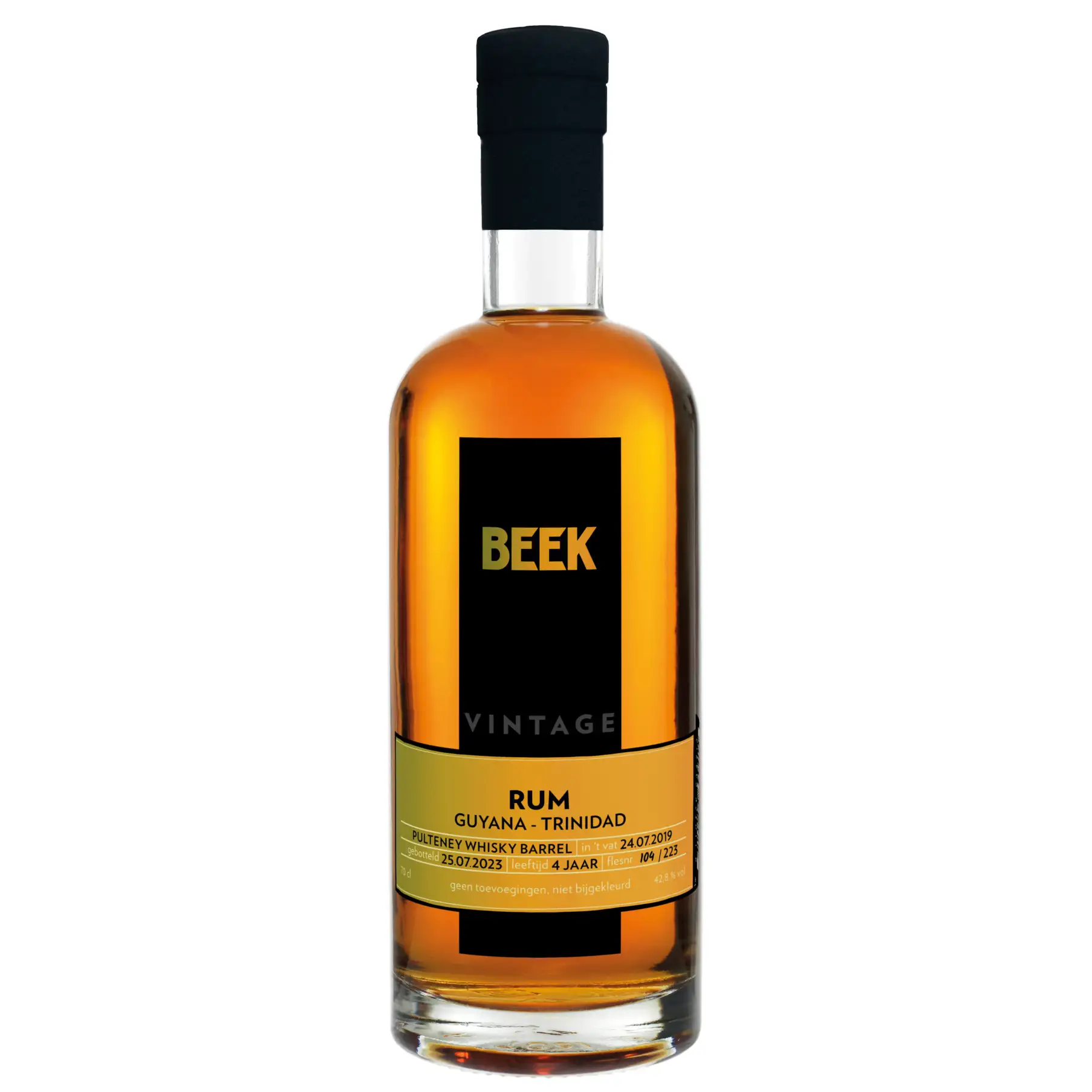 Beek Rum Guyana-Trinidad (Pulteney Cask) 2019