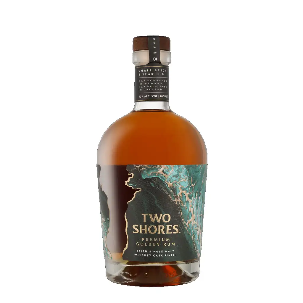 Two Shores Las Cabras Two Shores Premium Golden Rum (Irish Single Malt Whiskey Cask Finish)