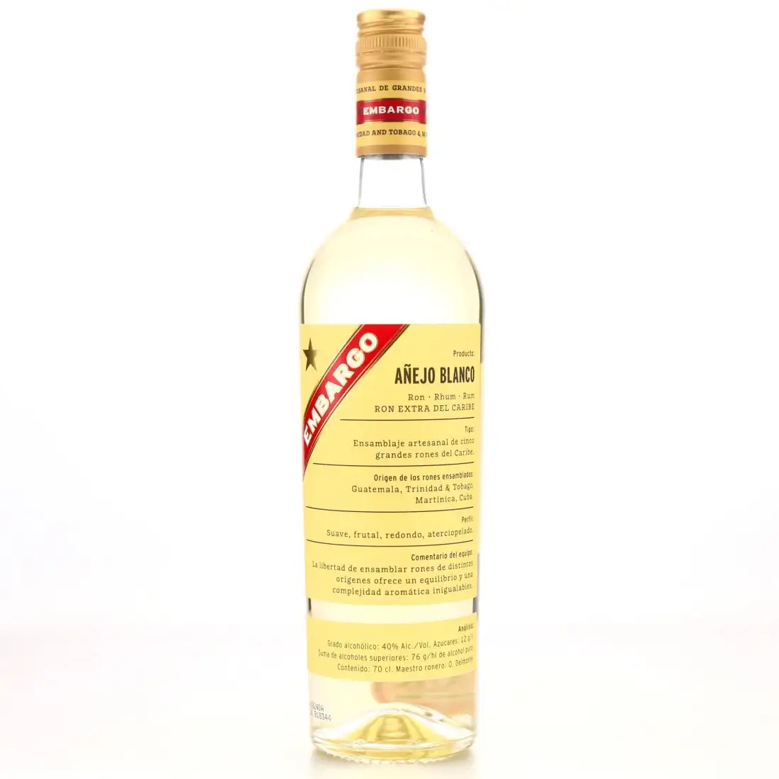 Les Bienheureux Embargo Añejo Blanco