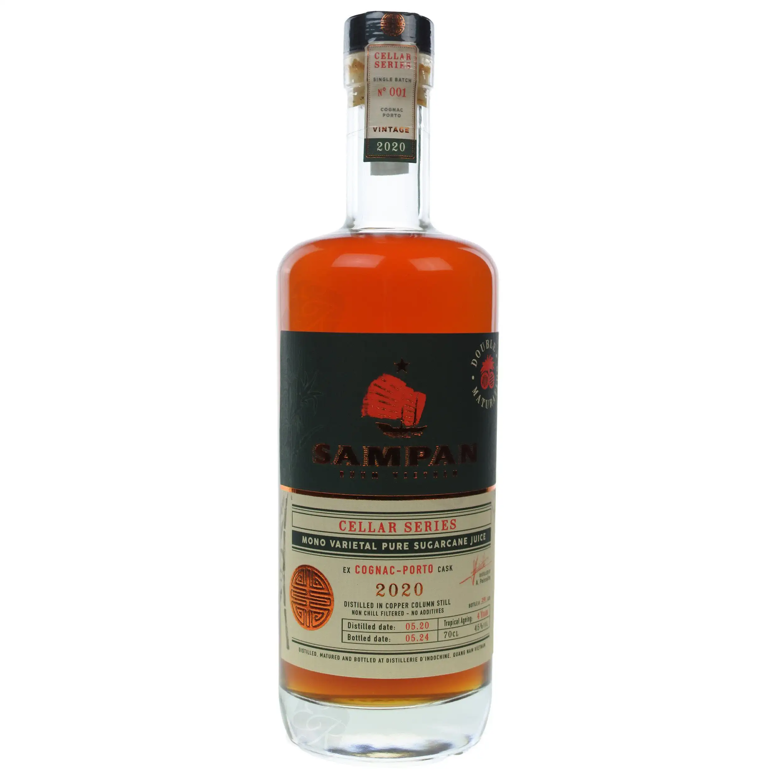 Distillerie d’Indochine Sampan Cellar Series 2020 Cognac Porto 4 ans
