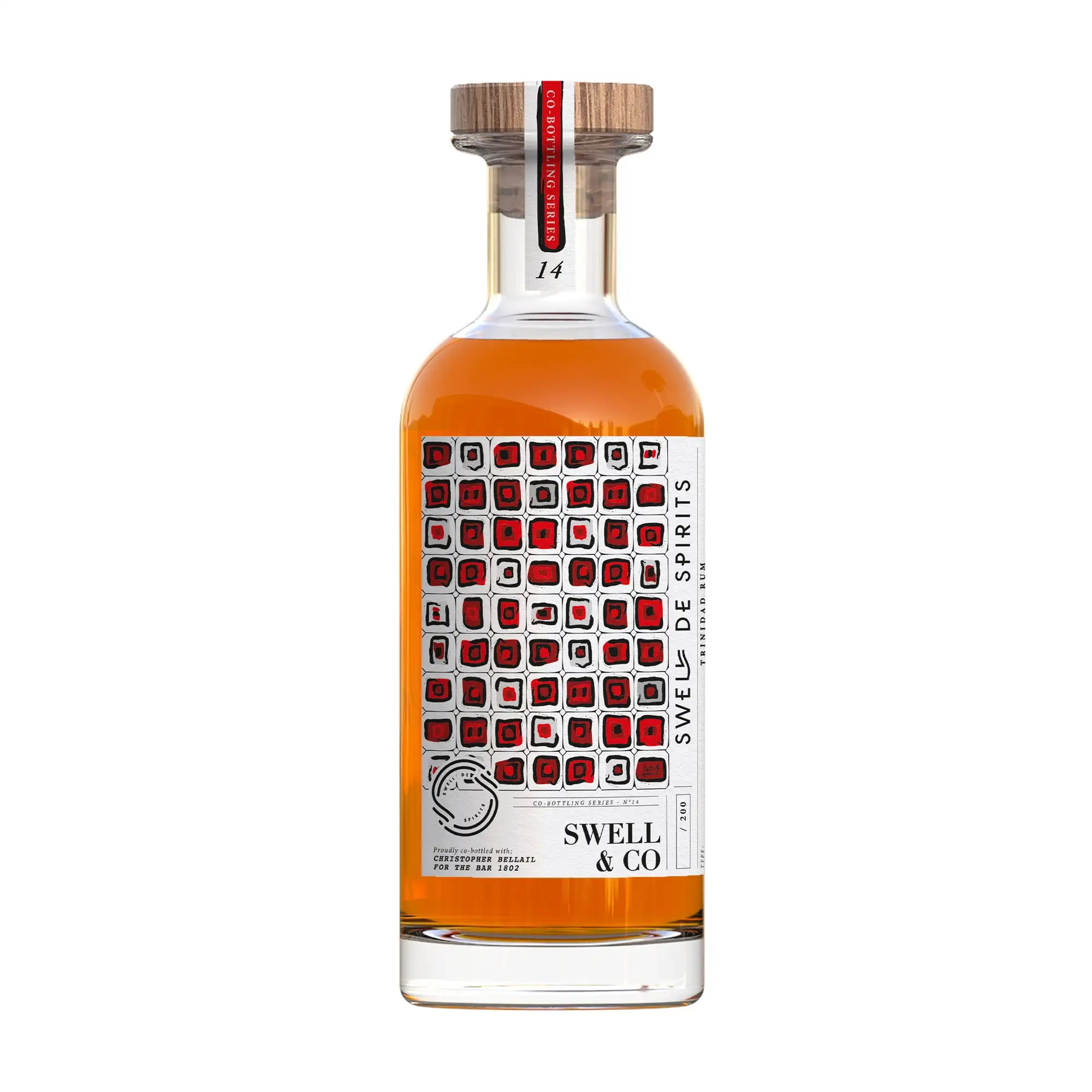Swell de Spirits T.D.L Swell & Co. #14 Christopher Bellail Selection for Bar 1802 2000
