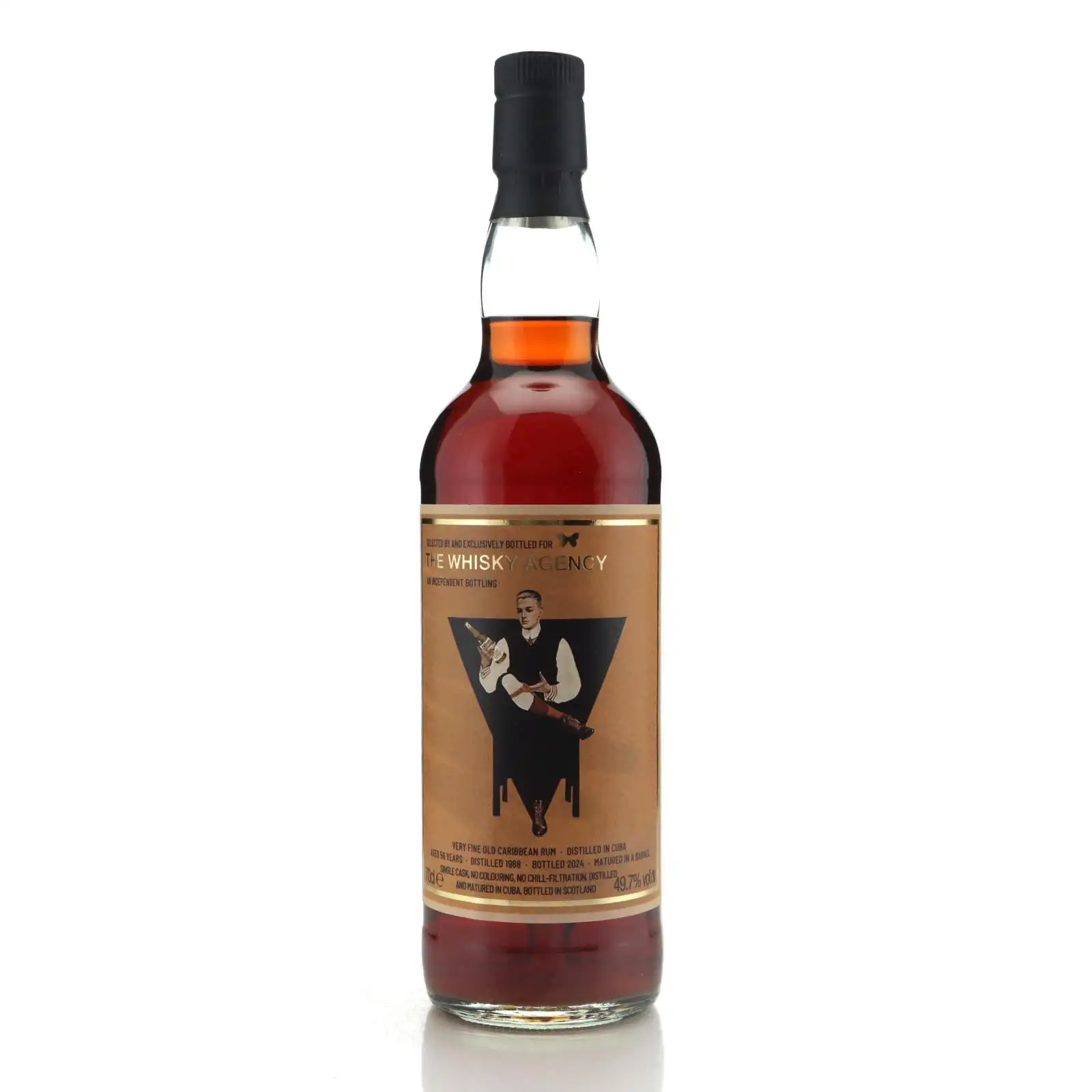The Whisky Agency Very Fine Old Caribbean Rum 1968