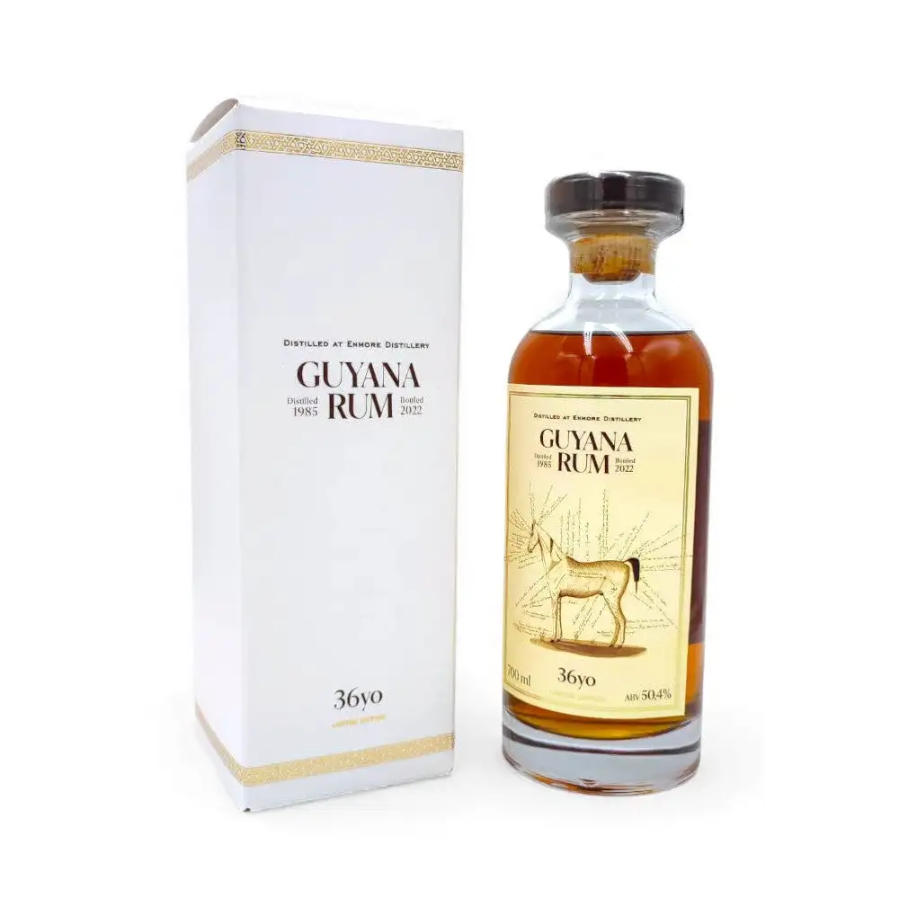 Distilia Enmore Guyana Rum (Horses) 1985