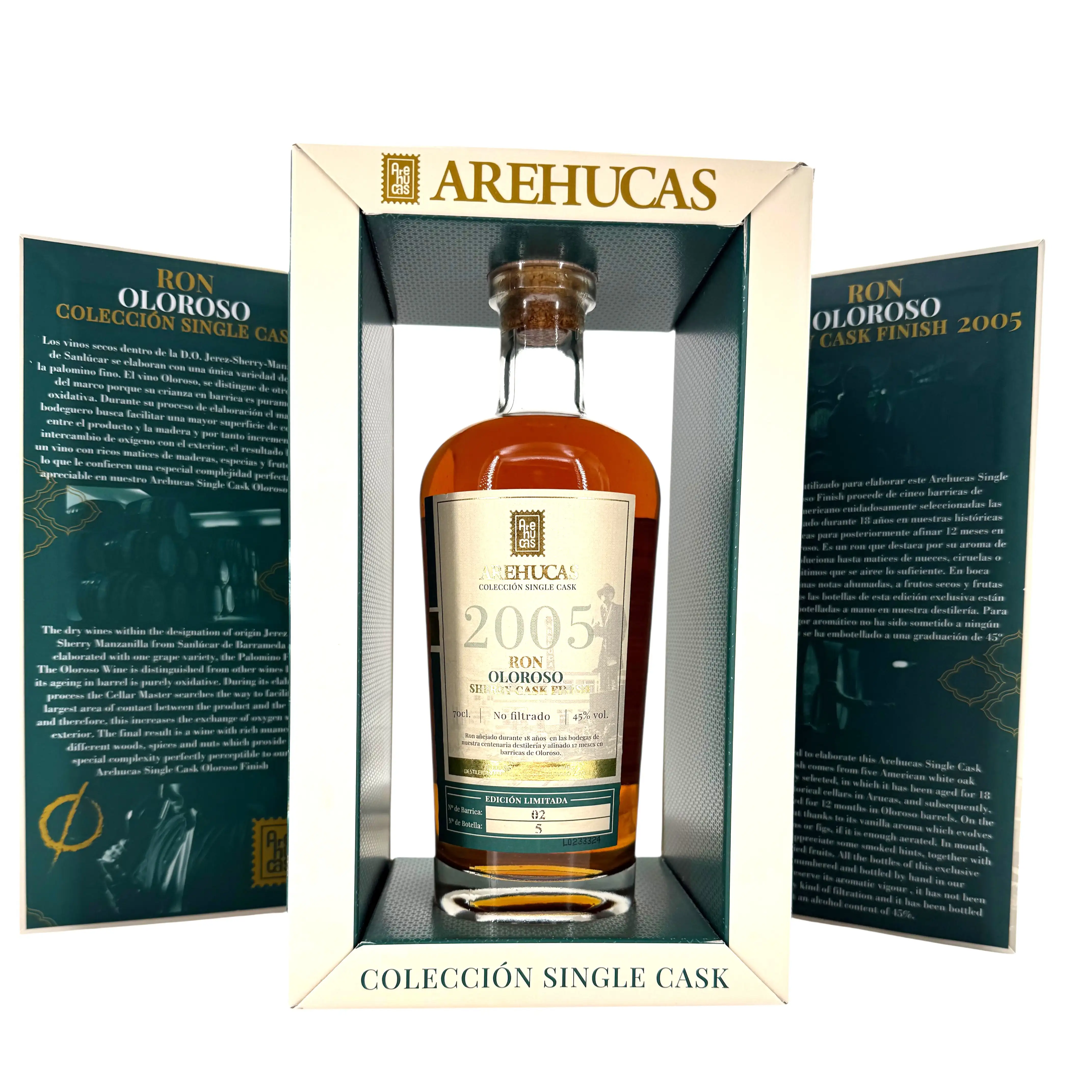 Arehucas Ron Oloroso Sherry Cask Finish 2005