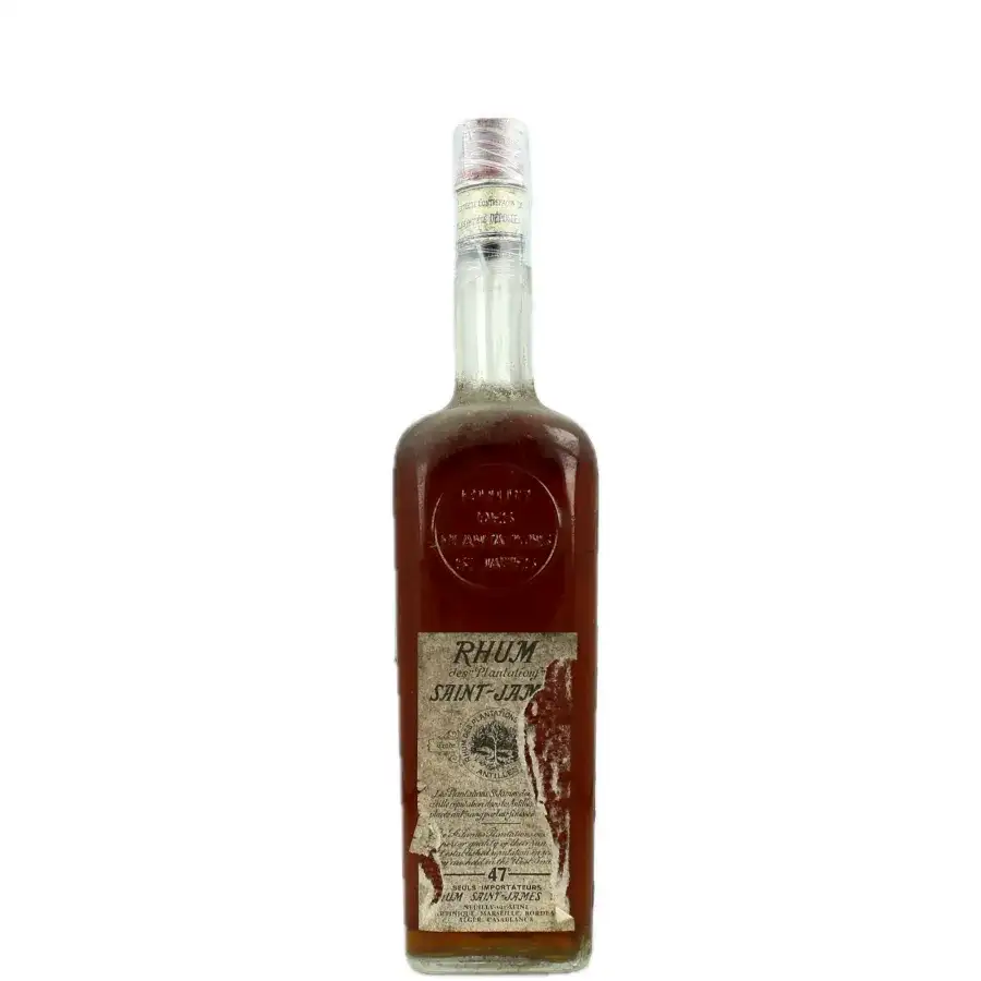 Saint James Rhum Vieux bottled in the 1950s