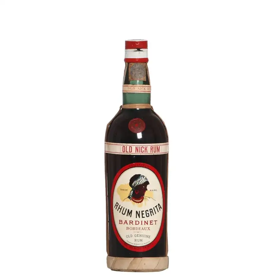 Bardinet Rhum Negrita Negrita «Old Nick» Rum bottled 1950s