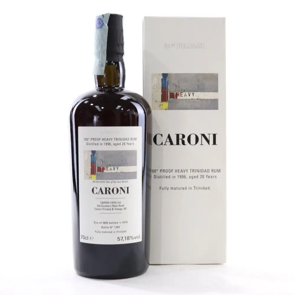 Velier Caroni 34th Release 100 Proof Heavy Trinidad Rum 1996