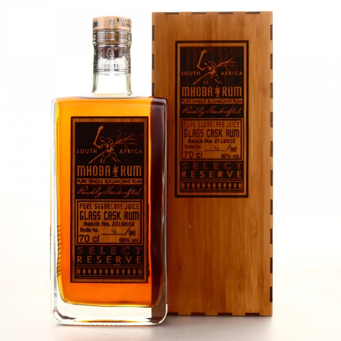MHOBA Select Reserve Glass Cask Rum 2019