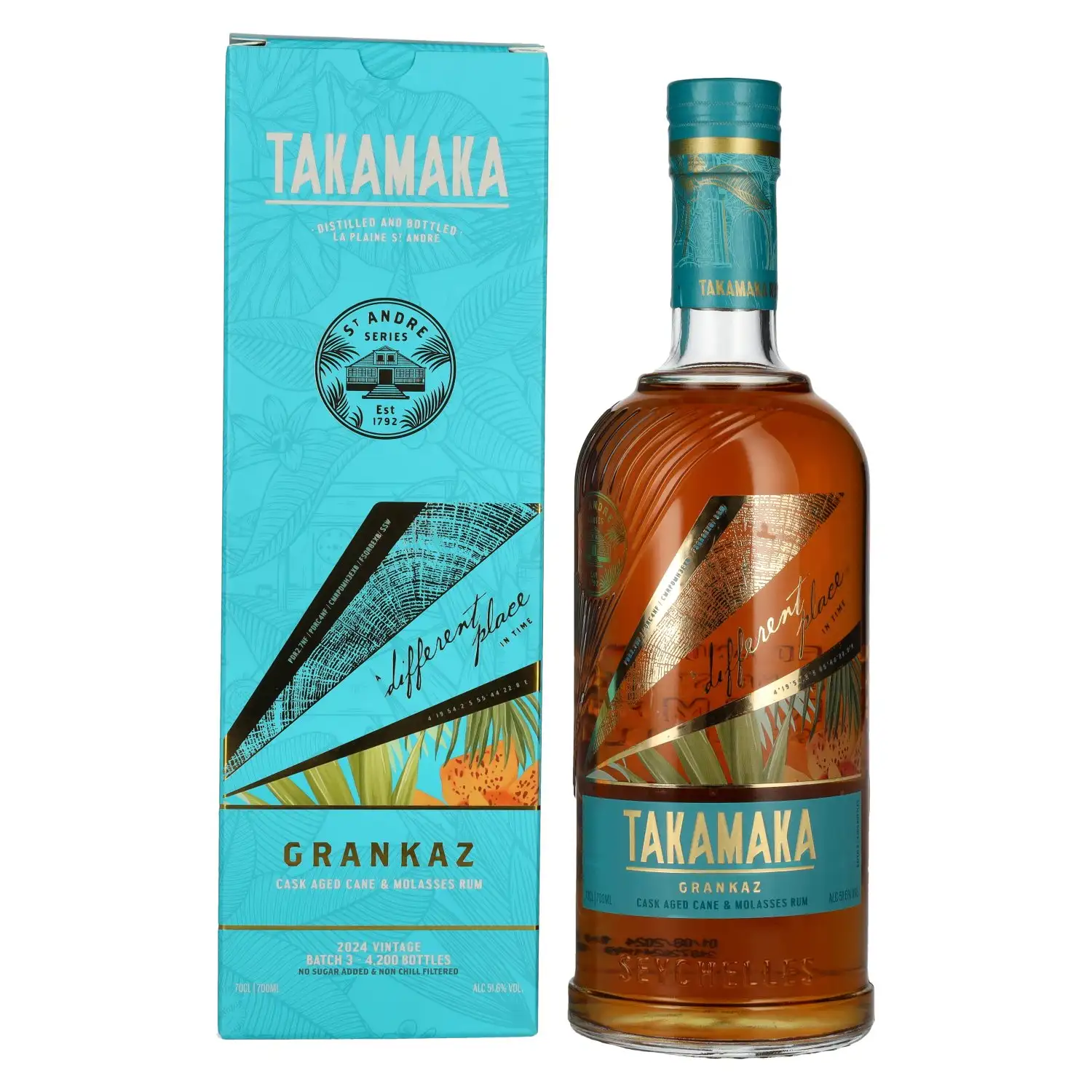 Trois Frères Distillery Takamaka Bay Grankaz (Batch 3) 2024