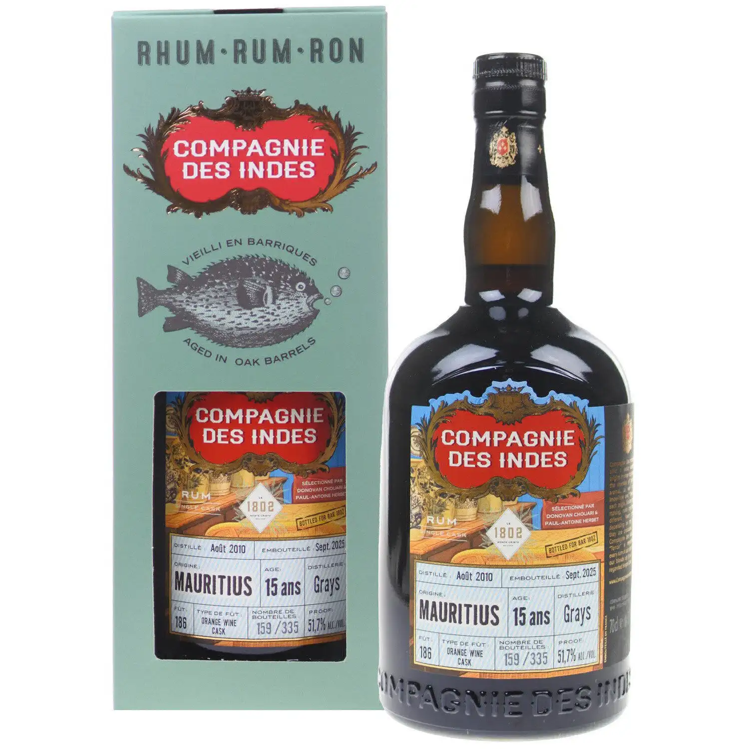 CDI Grays Mauritius (Bar 1802) 2010