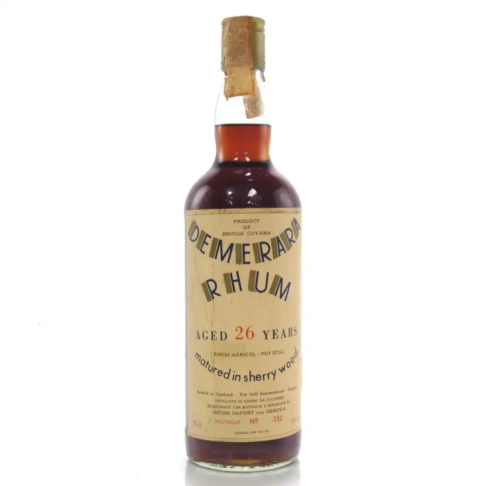 Moon Import Demerara Rhum Aged 26 Years 1989