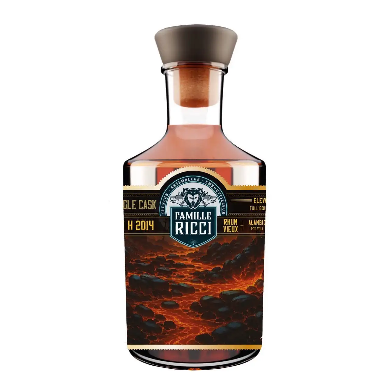 Famille Ricci Hampden Rare Single Cask (2025) - HPDN H 2014 H