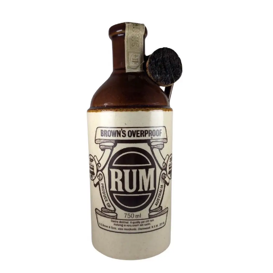 H. G. Brown & Sons Brown's Overproof Rum (Collector's Series No. 2)