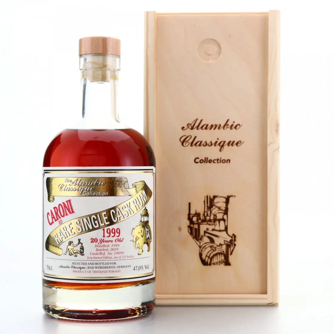 Alambic Caroni Rare Single Cask Rum Premium Cask 1999