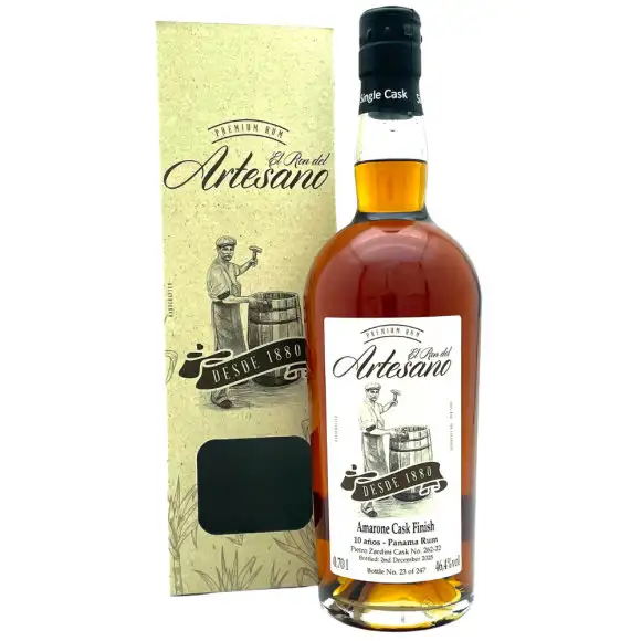 El Ron del Artesano Panama Rum - Amarone Cask Finish 2025