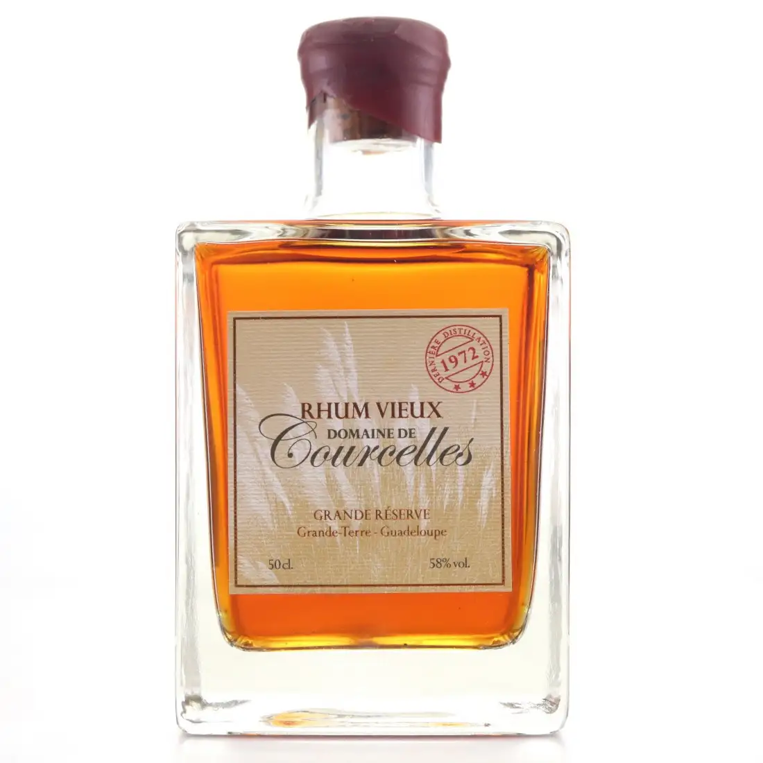 Rhum House Domaine de Courcelles Rhum Vieux Édition 2008 1972