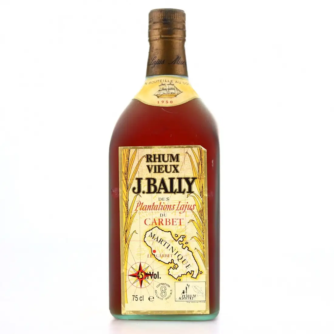 J. Bally Plantation Lajus du Carbet 1950