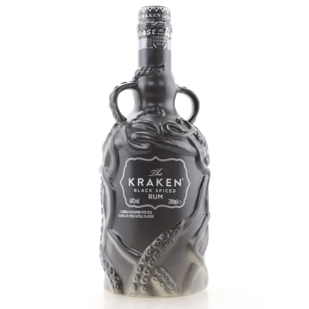 Kraken Black Spiced Rum Limited Edition Decanter Black