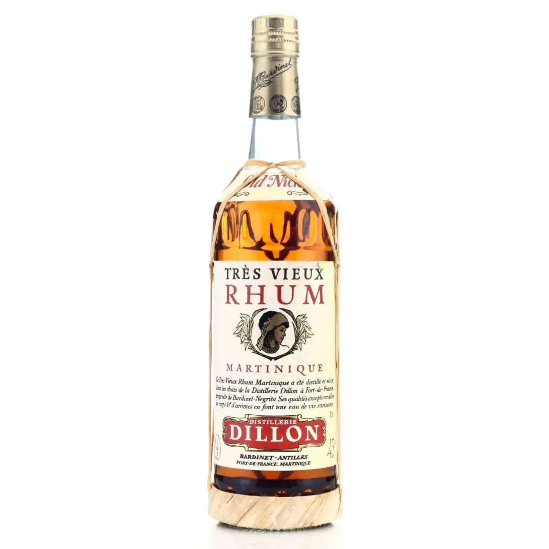 Dillon Old Nick Très Vieux Rhum 1968