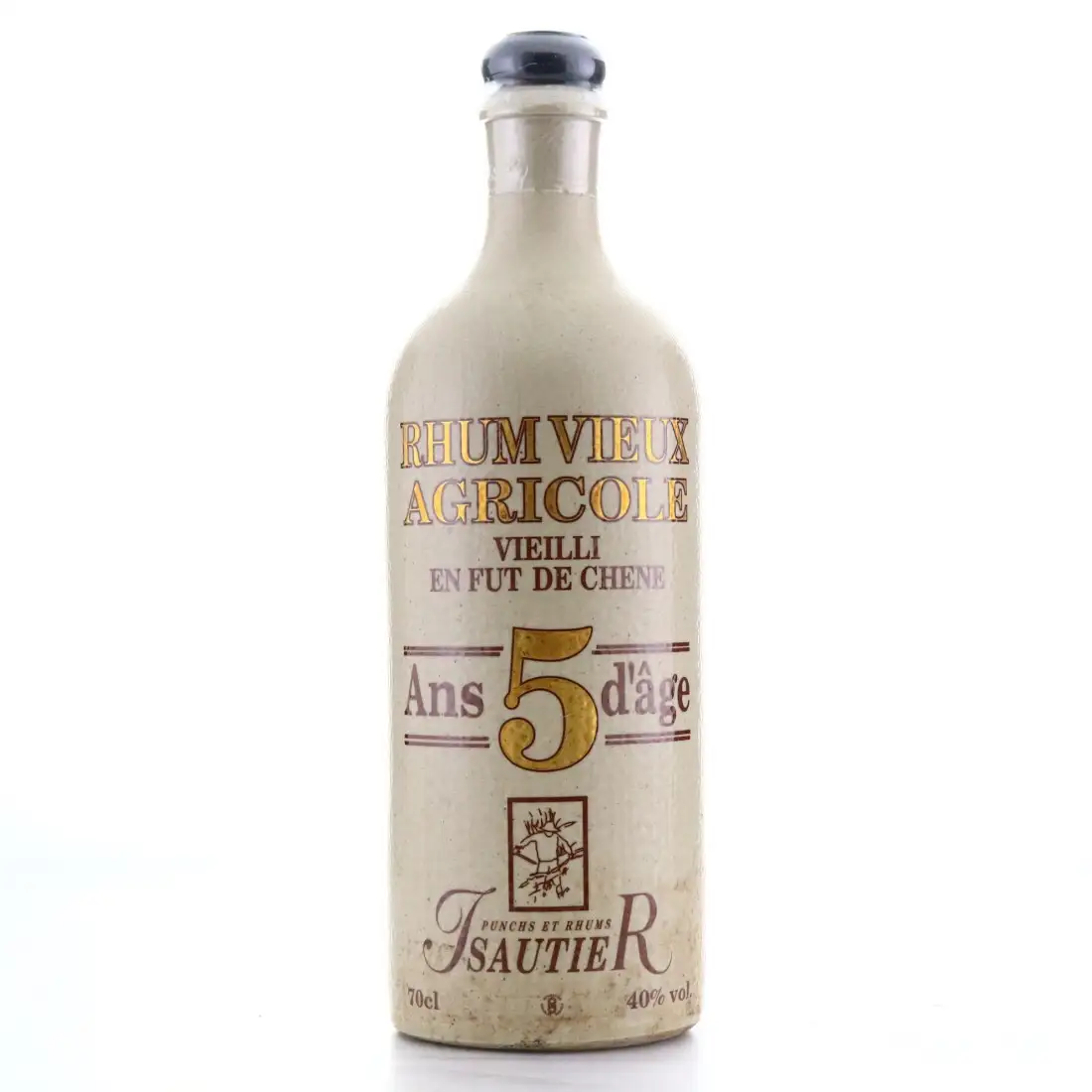 Isautier 5 ans d‘âge Stoneware bottle