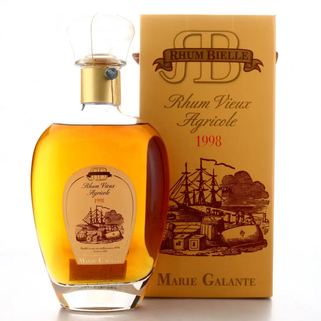 Bielle Carafe Rhum Vieux Agricole 1998