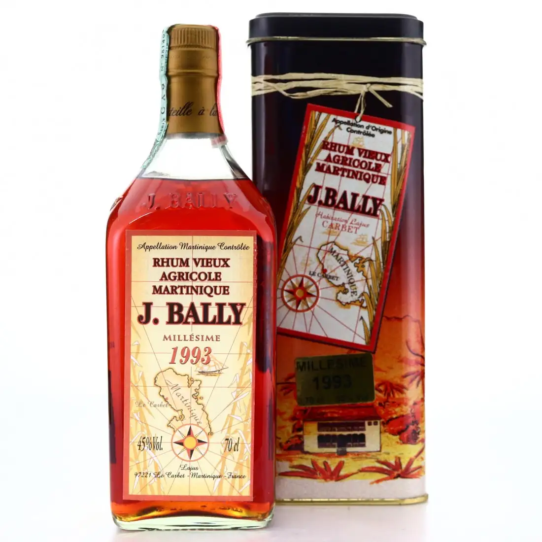 J. Bally J. Bally Rhum Vieux Millésime 1993