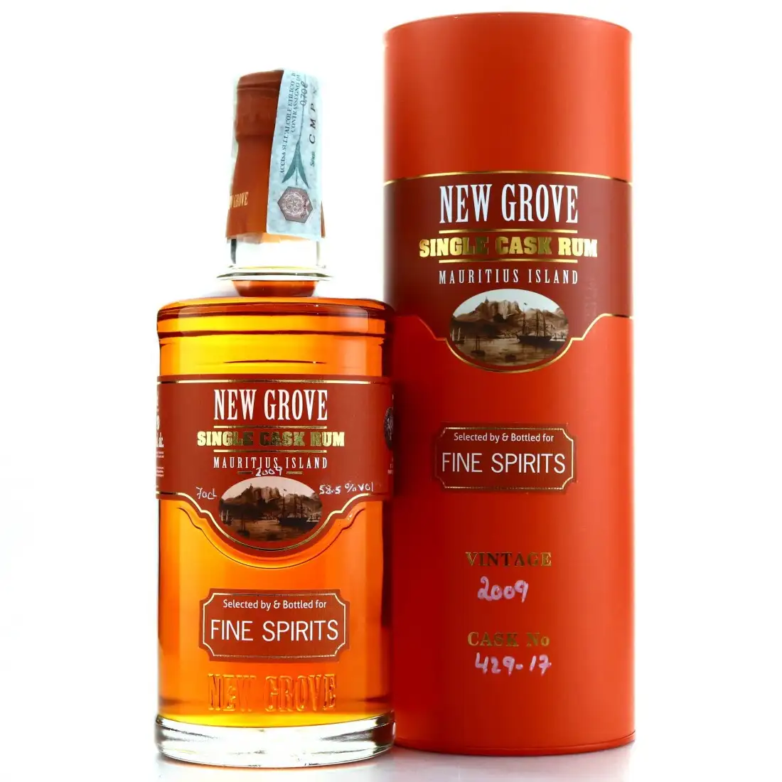 Grays New Grove Single Cask Rum (Fine Spirits) 2009