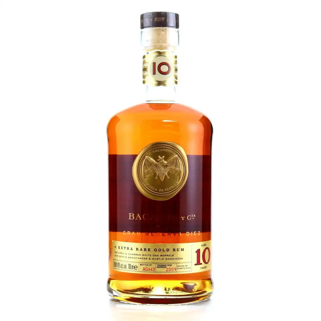 Bacardi Gran Reserva Diez Aged 10 Years