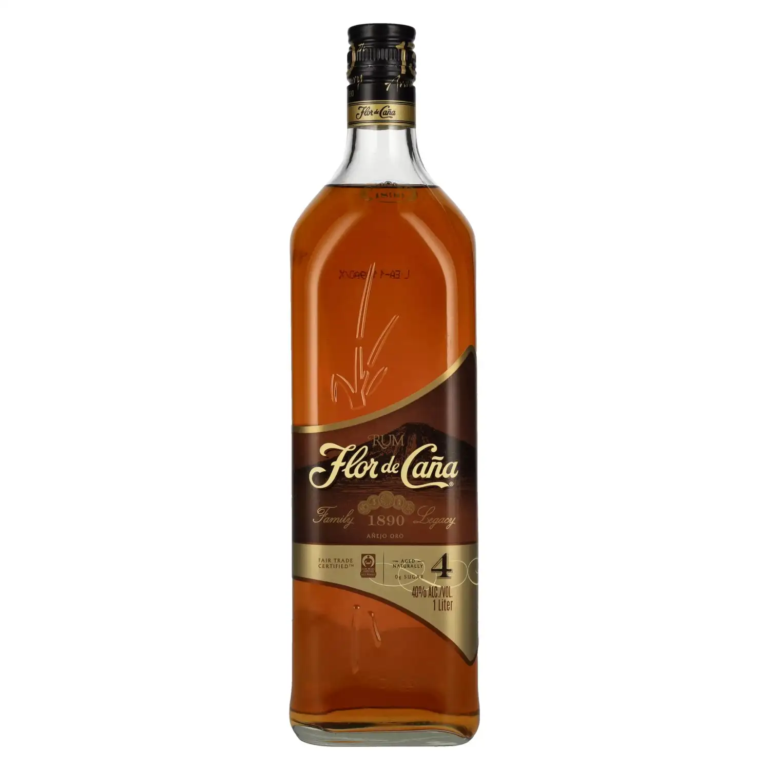 Flor de Caña 4 Años Añejo Oro