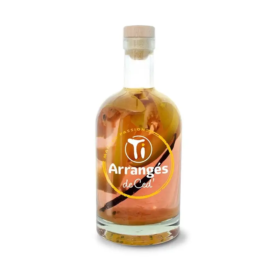 Ti Arrangés de Ced‘ Mangue passion Gallon de 4,5L Les Rhums de Ced