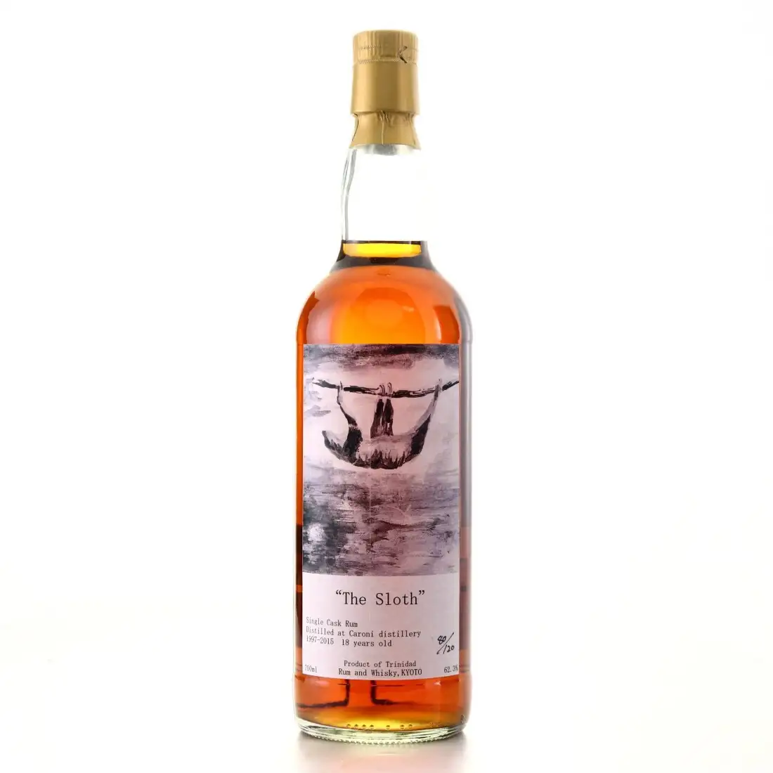 Rum and Whisky Caroni The Sloth HTR 1997