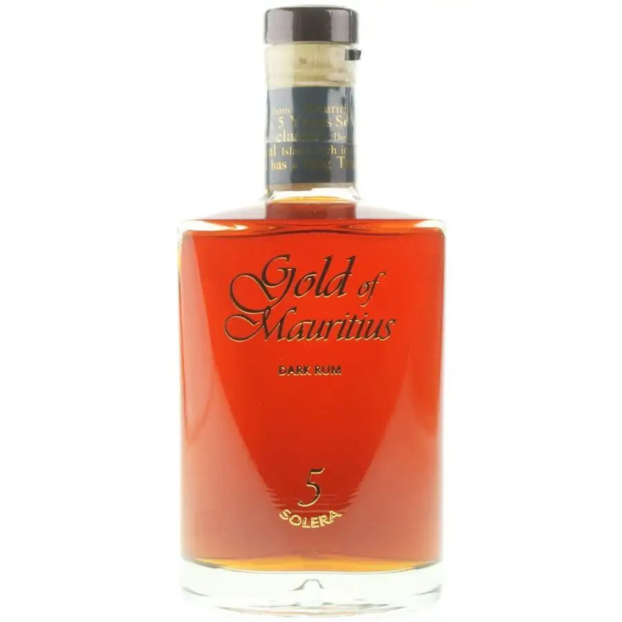 Gold of Mauritius Dark Rum 5 Solera