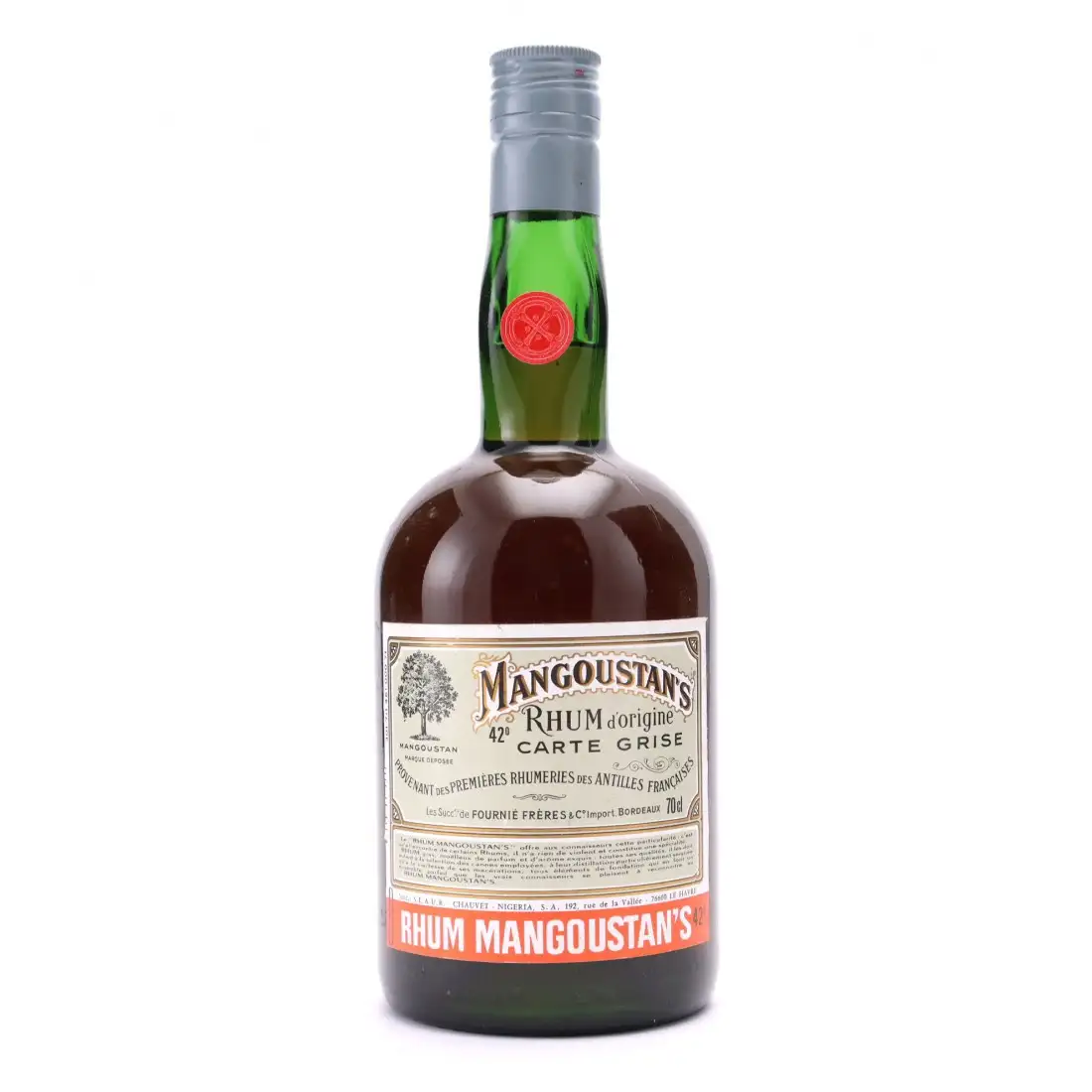 Rhum Mangoustan‘s Carte Grise
